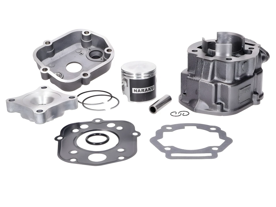 Kit de cilindros Naraku V.2 70 cc incl. culata para Piaggio / Derbi D50B Euro4 Foto 3 de 4