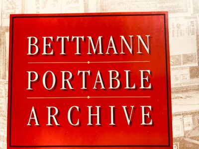 BETTMANN PORTABLE ARCHIVE by Bang & Greenstein 6,000+PHOTOS