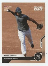 Miguel Andujar 2020 Topps Now SUMMER CAMP WAVE 1 Card #OD-474 YANKEES