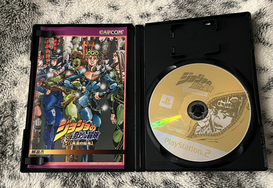 2002 JoJo’s Bizarre Adventure Golden Wind PS2 Game JP JoJo no Kimyo an Boken