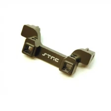 STRC ST8237RGM Alumimun Heavy Duty Rear Bumper Mount : TRX-4 Gun Metal
