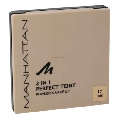 Manhattan Powder Perfect Teint 2in1 Rose 17 9g