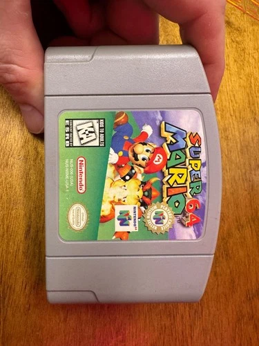 Super Mario 64 (Nintendo 64) N64 SM64 SM video game authentic cart only classic