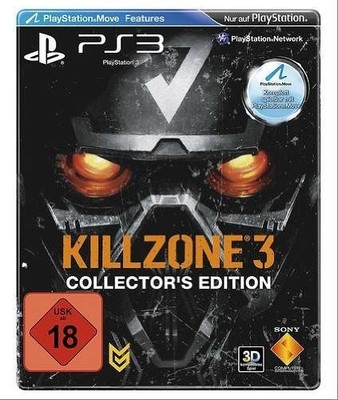 PS3 - Killzone 3 #Collector's Edition DE mit OVP / Steelbook OVP beschädigt