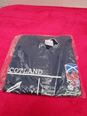 Vintage 1996 Scotland Euro 96 T-Shirt XXL Deadstock Sealed Dream Team McCoist