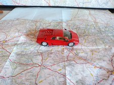 LAMBORGHINI Diablo rouge 1990 Ancienne SOLIDO France  1/43