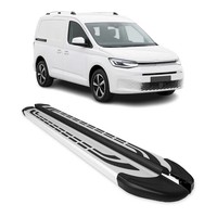 Trittbretter Seitenschweller Seitenbretter FüR VW Caddy Maxi 2020-26 L2 Alu Grau
