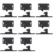 8 Pack Cabinet Door Latch/RV Drawer Latches, 8 Pull Force Latch Holder for Home