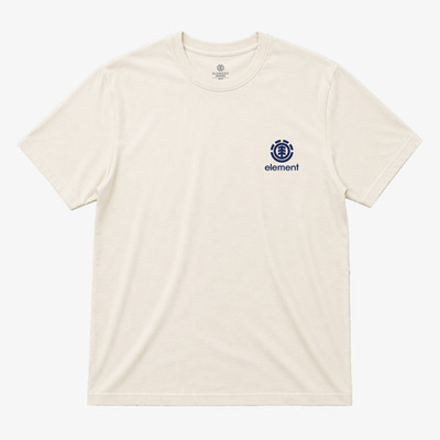 ELEMENT SKATE CO MENS LOGO T SHIRT NATURAL