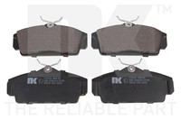 Bremsbelagsatz Scheibenbremse Nk 222254 FüR Nissan N16 Almera P11 Primera 2 WP11