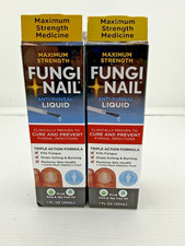 Fungi Nail Max Anti-Fungal Liquid Solution Kills Fungus Exp 01/2027- New 2 pack