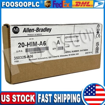 Allen Bradley 20-HIM-A6 PowerFlex HIM FW V 2.007 USA US Free Tax