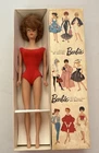 Mattel Barbie Bubblecut Red Hair Fashion Doll 11.5" Vintage 1960s w/ Box