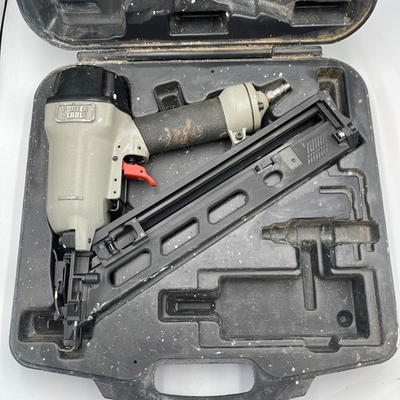 #ad Porter Cable Pneumatic Framing Nail Gun Gray Black Heavy Duty Compact with Case $74.99