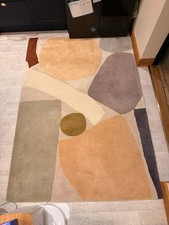 Made.com Isola Hand-Tufted Wool Rug Modern Design 160cm x 230cm