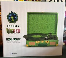 Crosley x Wicked For Good Elphaba Turntable Record Store Day RSD 2025