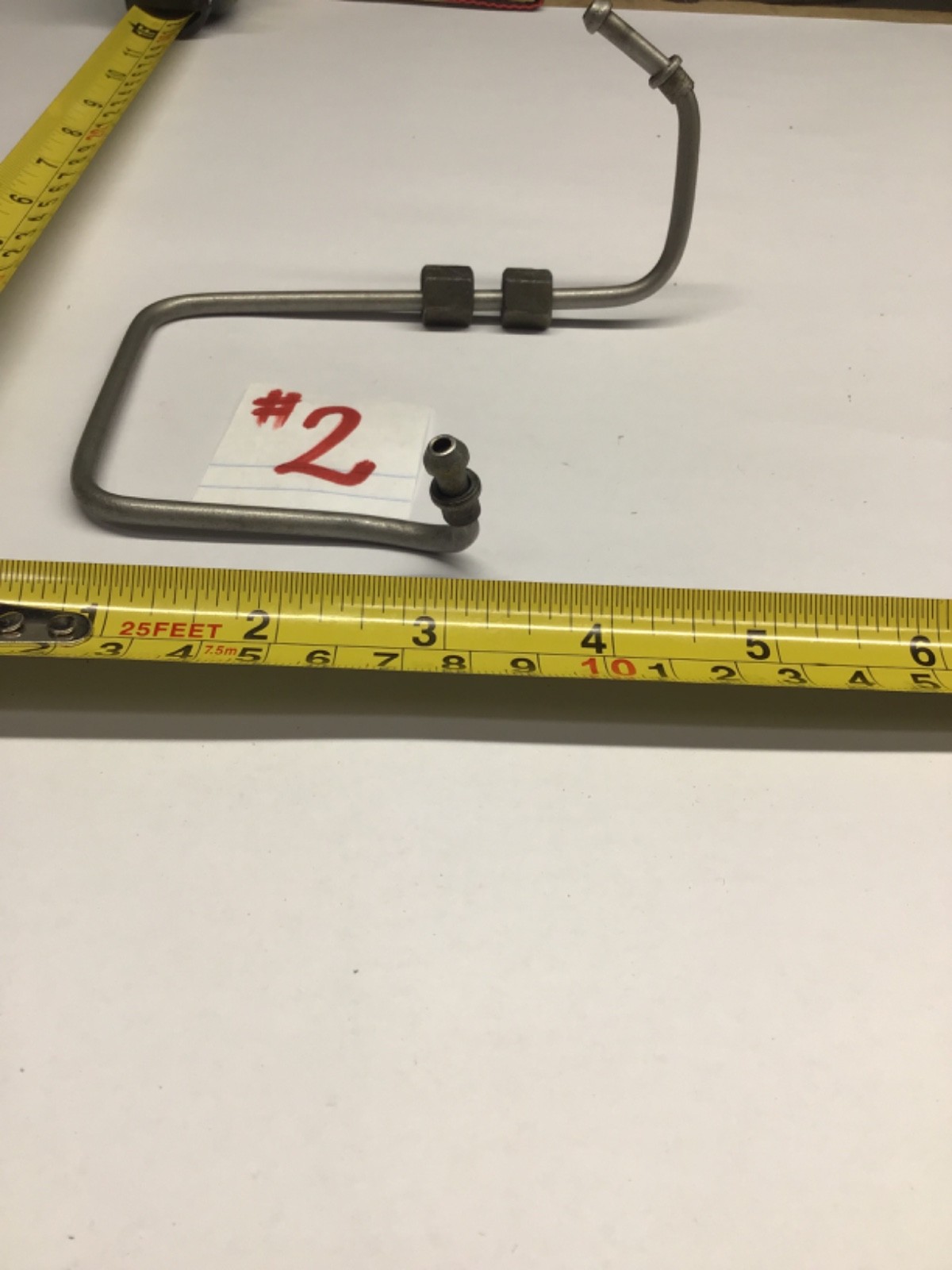 1981-89 -93 ROLLS ROYCE SILVER SPIRIT SPUR BENTLEY FUEL LINE PIPE #2