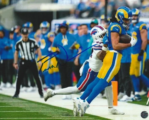 Puka Nacua Signed Autographed Los Angeles/LA Rams 8x10 Photo with COA/Hologram