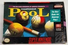 Championship Pool Super Nintendo SNES 1993 TESTED Complete in Box Free Ship