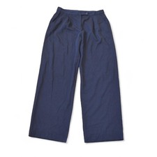 Vintage Giorgio Armani Classico black 100 wool wide pants 46 EU  32" waist