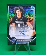 2025-26 Bowman Chrome /99 Reptilian Green Auto Anthony Black Orlando Magic
