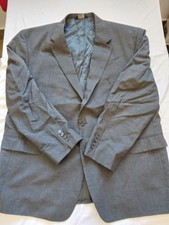 Men's Jos. A. Bank - Black Single-Breasted Suit Jacket - Size 52R