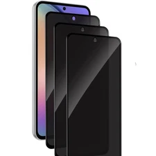 3 Pack Privacy Screen Protector for Samsung Galaxy A54 5G, Anti-Spy Tempered ...