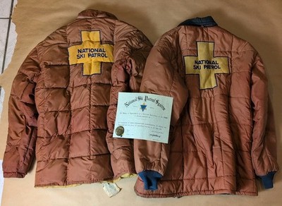 Lot Of 2 Vintage National Ski Patrol Jacket 60s 70s Loveland | eBay