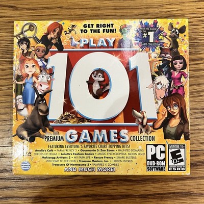 PLAY 101 Games ~ Premium Games Collection, PC (Viva Media, 2012) New & Sealed