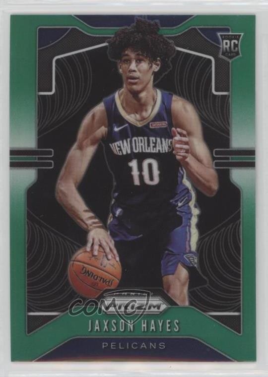 2019-20 Panini Prizm Rookie Green Prizm Jaxson Hayes #254 02i7