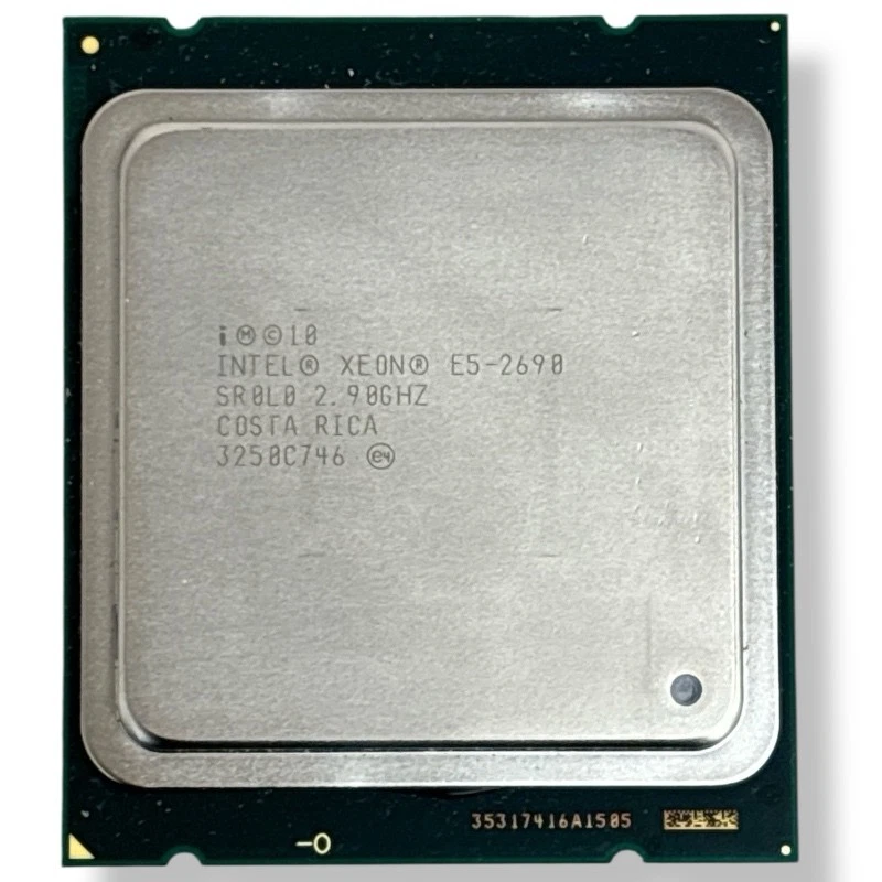 Пара 8-ядерных серверных процессоров Intel Xeon E5-2690 @ 2,9 ГГц LGA2011 SR0L0 - Изображение 4 из 4