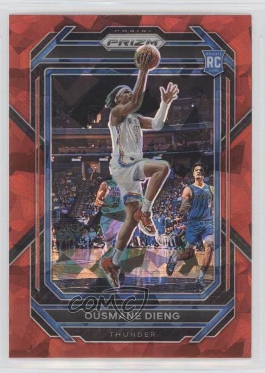 2022-23 Panini Prizm Red Ice Prizm Ousmane Dieng #224 Rookie RC 17hr