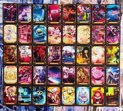 HAZBIN HOTEL SEASON 2 TRADING CARDS COMPLETE SET OF ALL 40 COMMONS  2nd EDITION