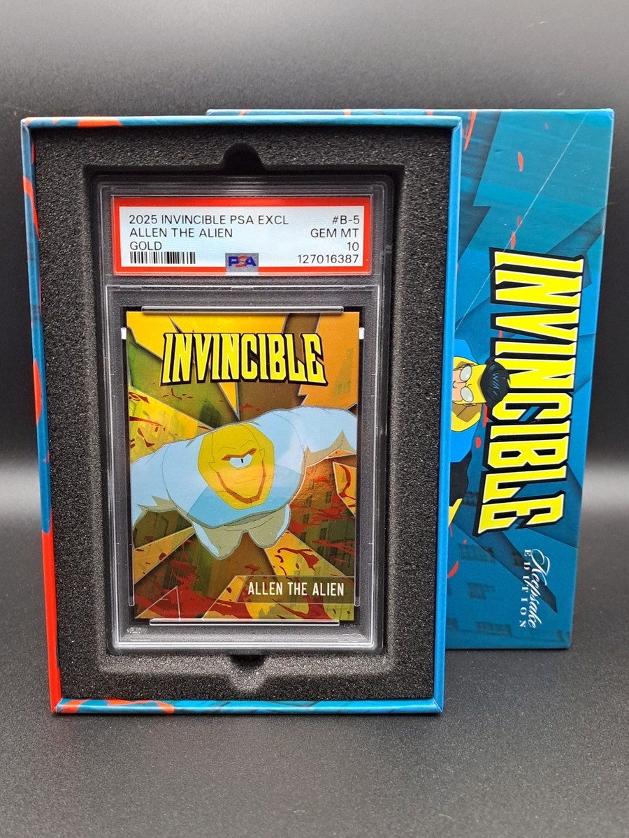 2025 Invincible Season 1 Keepsake PSA EXCLUSIVE Gold Allen the