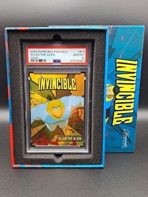 2025 Invincible Season 1 Keepsake PSA EXCLUSIVE Gold Allen the