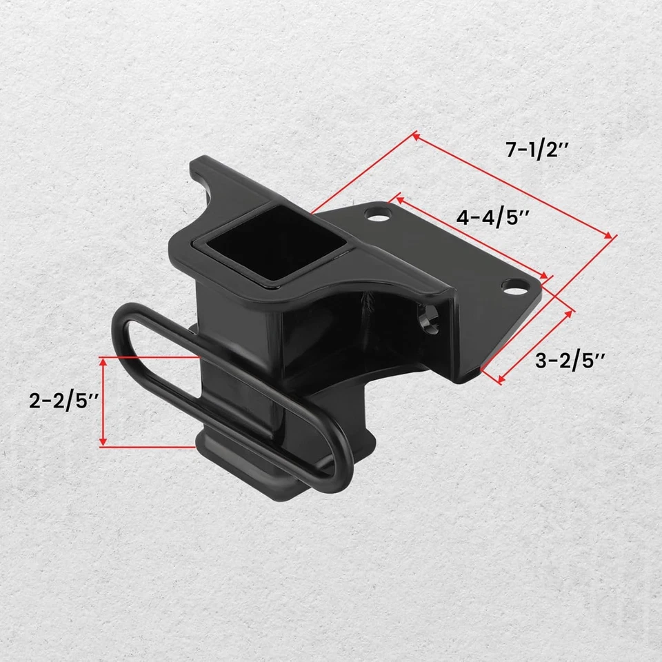 Enganche de remolque clase 3 receptor de 2", enganche de remolque para Toyota 4Runner 2003-22 6000 lb Foto 4 de 4