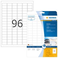 Herma Inkjet Etiketten Special 30,5 X 16,9 Mm Weiß 2.400 Etiketten