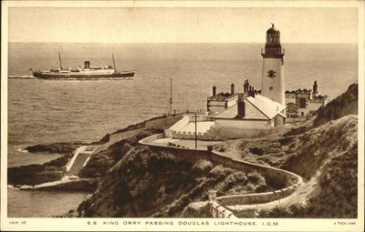 Douglas Isle of Man King Orry Douglas Lighthouse