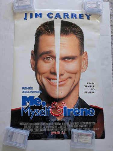 Me, Myself & Irene Original US Movie Poster Jim Carrey Renée Zellweger