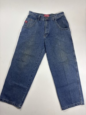 Machine Jeans Co 34x30 Baggy Jnco Style Y2k Hip Hop Jeans Dragon