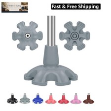Cane Tip, 3/4 Inch Self Standing Heavy Duty Rubber Replacement for Walking Ca...