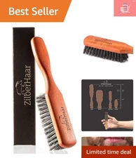 Luxurious Beard Brush for Men - Soft Boar Bristles - Perfect for Sensitive Skin