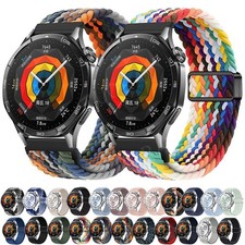 Magnetic Nylon Watch Band Strap for Amazfit GTS 4 3 2 2e Mini GTR 4 3 42mm/47mm