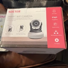 SDETER Smart WIFI Camera Indoor Model New In Box!