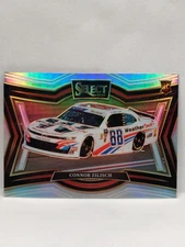 CONNOR ZILISCH 2025 SELECT RACING NASCAR PIT ROAD #120 SILVER PRIZM Rookie Card