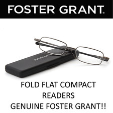 Foster Grant Gray Reading Glasses for sale
