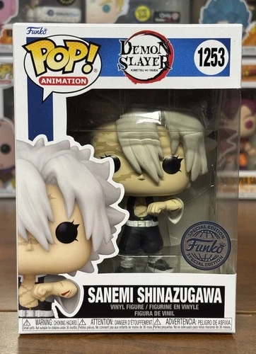 Funko Pop 1253 Sanemi Shinazukawa Demon Slayer W Protector