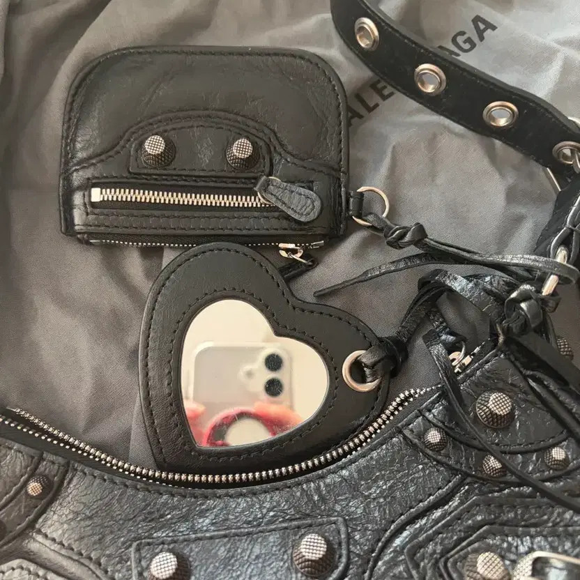 Balenciaga Le Cagole XS Black Crossbody Bag Authentic thumbnail 5