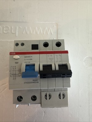 ABB GSH202 A C16 30mA FI/LS-Schalter 2-polig 230V