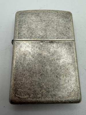 Vintage 1998 Camel Antique Silver Zippo Lighter Used